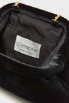 Black Velvet Clutch