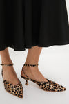 Leopard Jersey Rio Heels