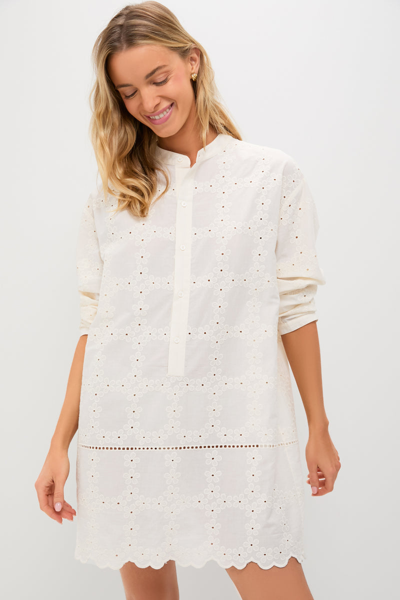 Ivory Eyelet Penny Dress