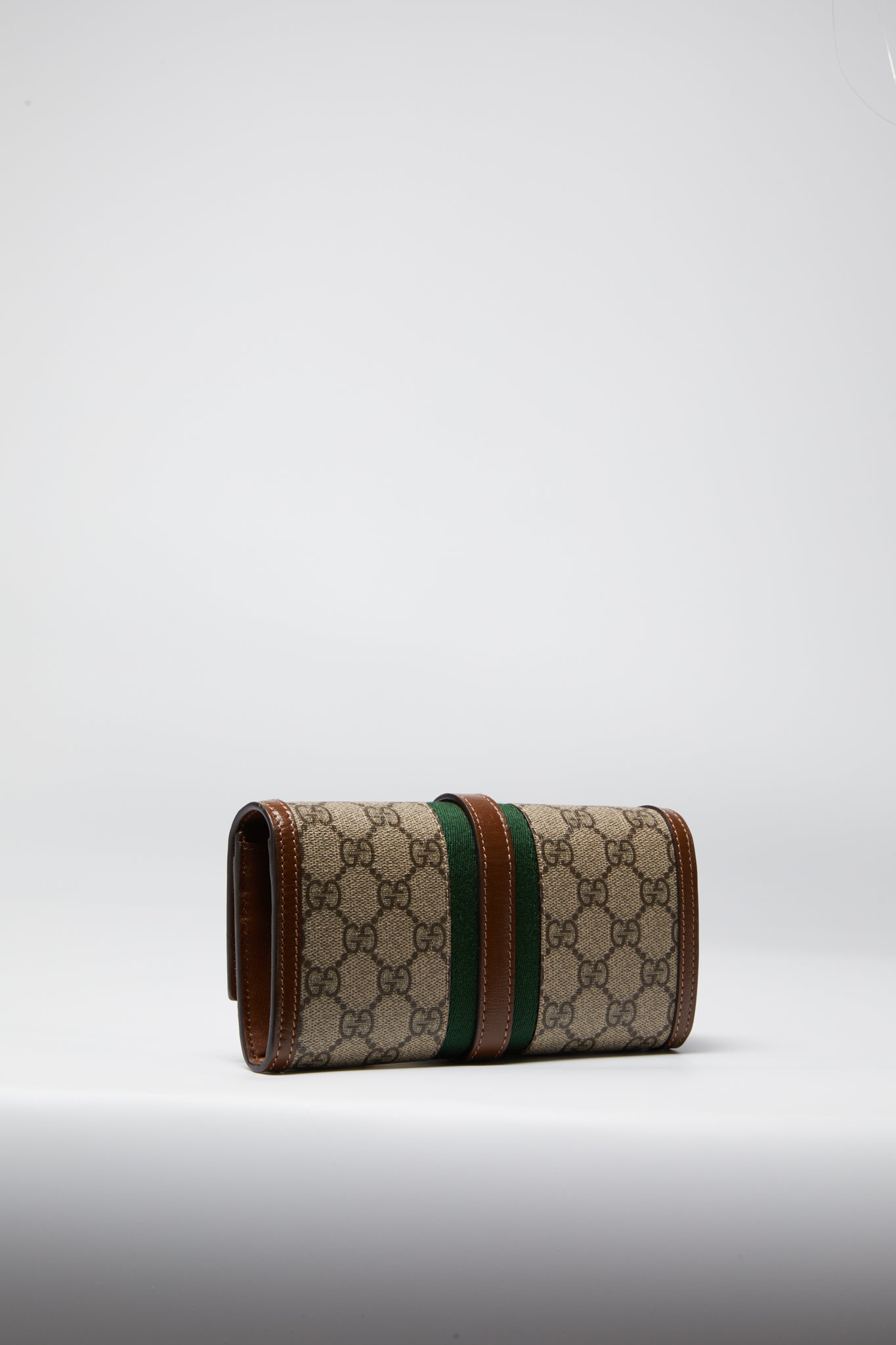 Gucci Beige GG Canvas Jacket 1961 Wallet On Chain