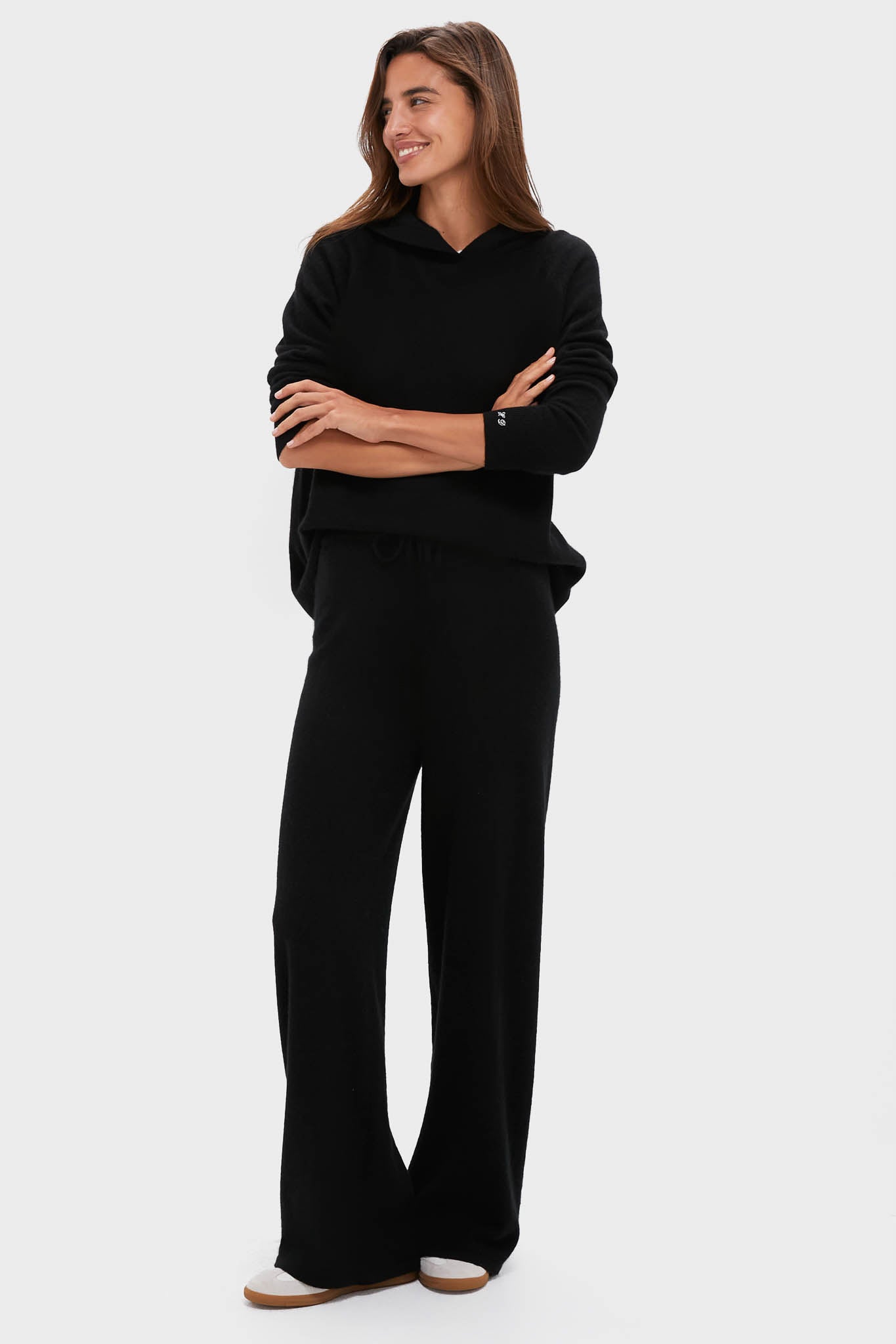 Black Cashmere Jane Hoodie | Tuckernuck