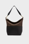 Kalamata and Black Two-Tone Sophie Bag