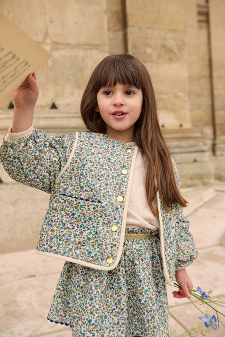 Velvet Cream Cephee Skirt