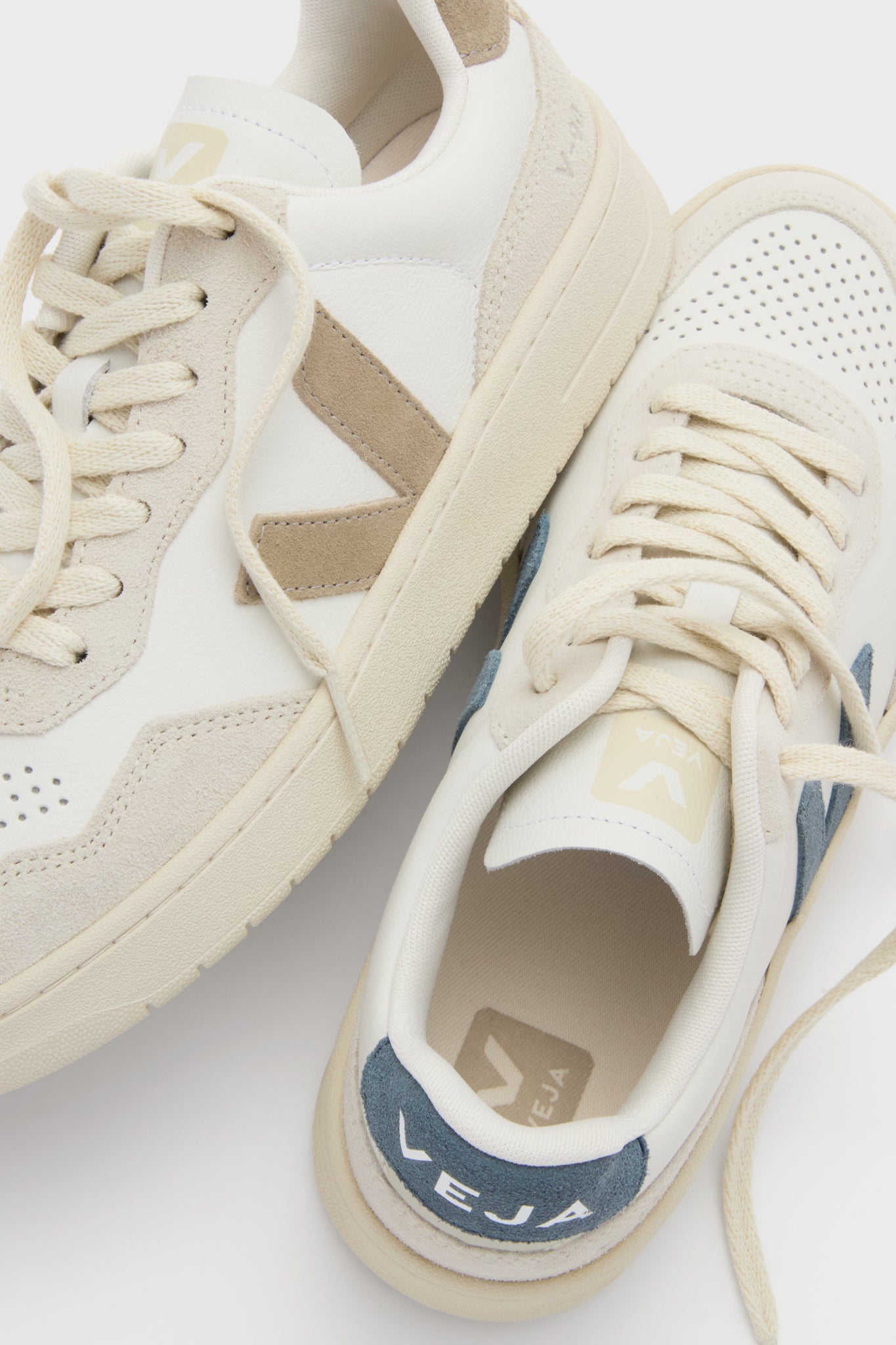 White Taupe V-90 Sneakers