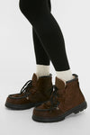 Dark Oak Incredible Pony Shearling-Lined Boots