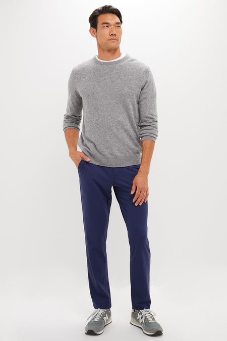 Navy Bradley Pull-on Trouser (32" Inseam)