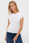 White Nando Slim Fit Tee