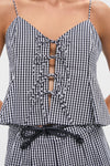 Multi Neci Gingham Camisole
