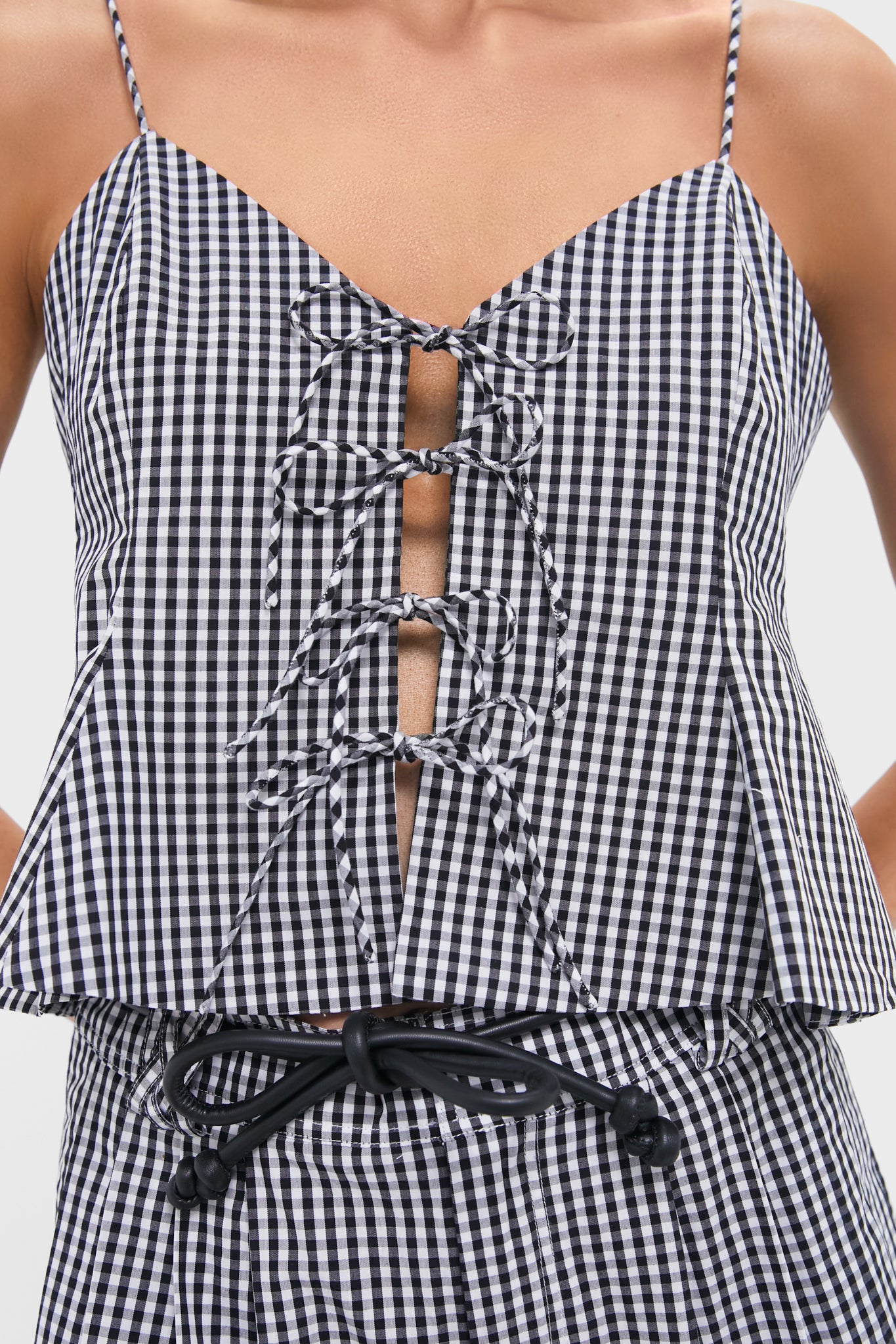 Multi Neci Gingham Camisole