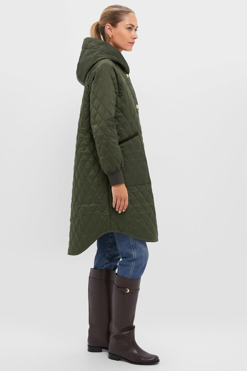 Olive Hilary Quilted Jacket