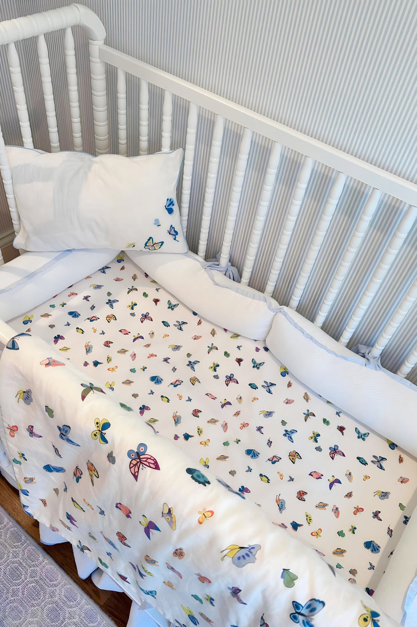 Madame Butterfly Crib Sheets