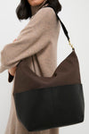 Kalamata and Black Two-Tone Sophie Bag