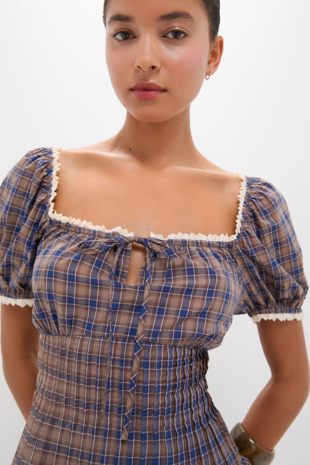 Spencer Plaid Paulina Top