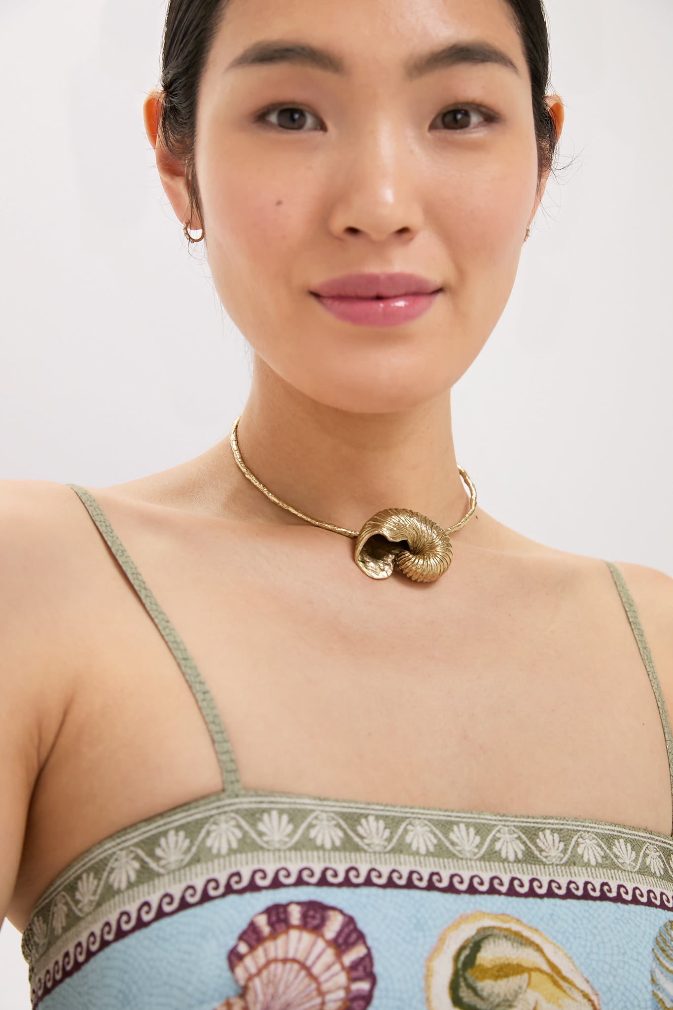 Gold Reverie Nautilus Collar