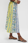 Goldenrod Chintz Stripe Gibbons Skirt