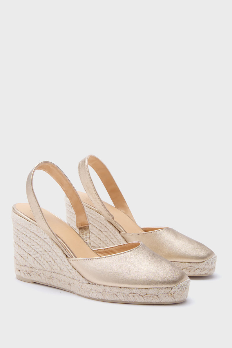 Oro Piel Carissa Wedge Espadrilles Castaner - Main Image