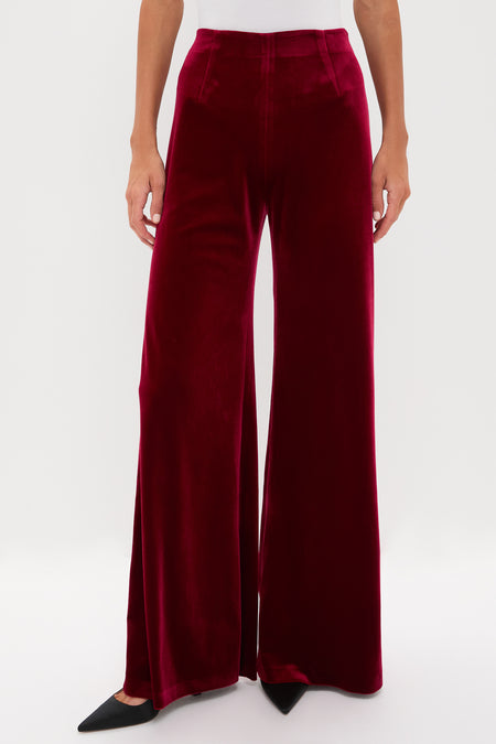 Black Velvet Deja Pant
