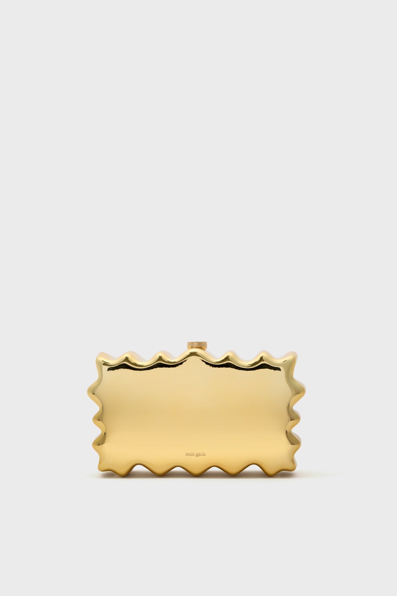 Shiny Gold Paloma Clutch