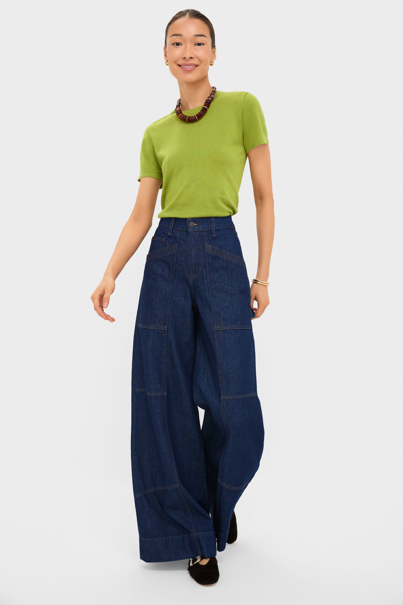 Woodbine Cashmere Silk Katie Tee