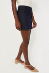 Navy Denim Taryn Mini Skirt