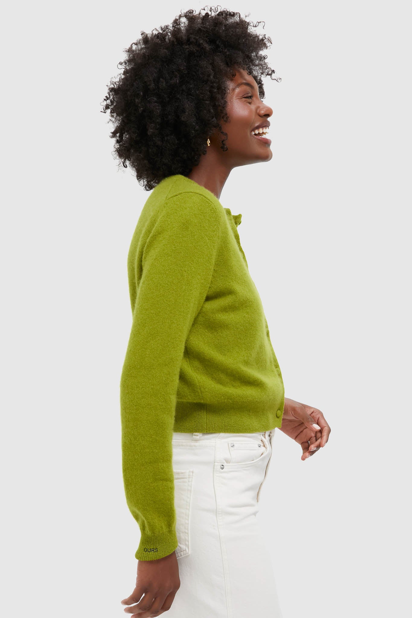 Woodbine Green Riley Cashmere Cardigan