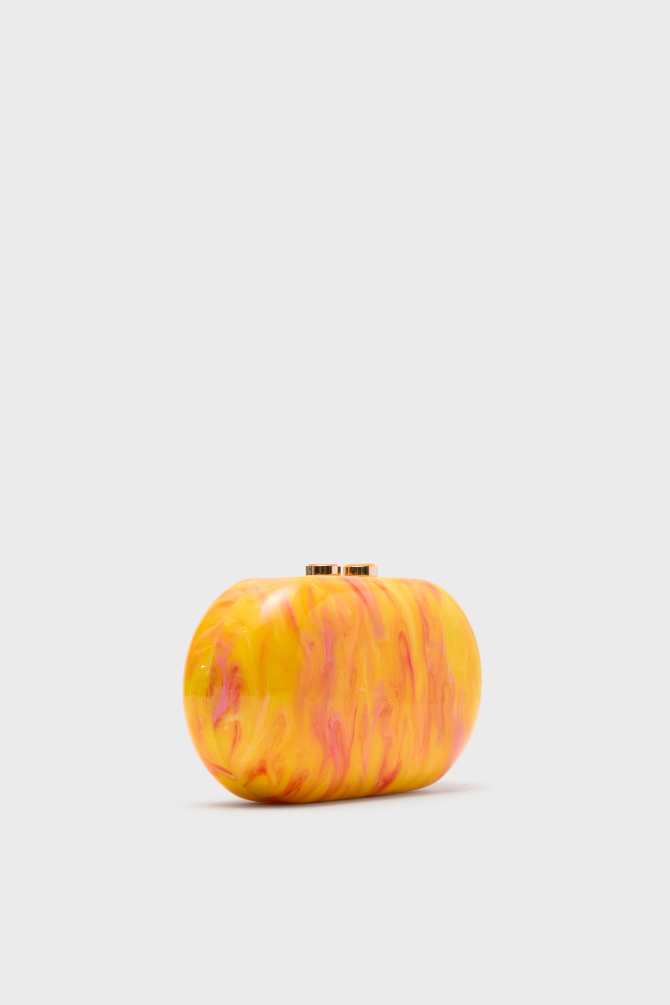 Yellow Maeve Marble Clutch