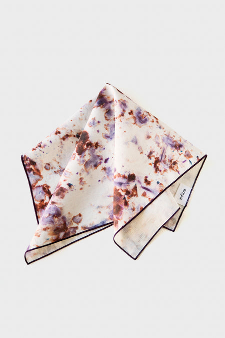 Rose Marble Napkins (Set of 4)