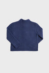 Toggle Fastening Knitted Cardigan in Blue