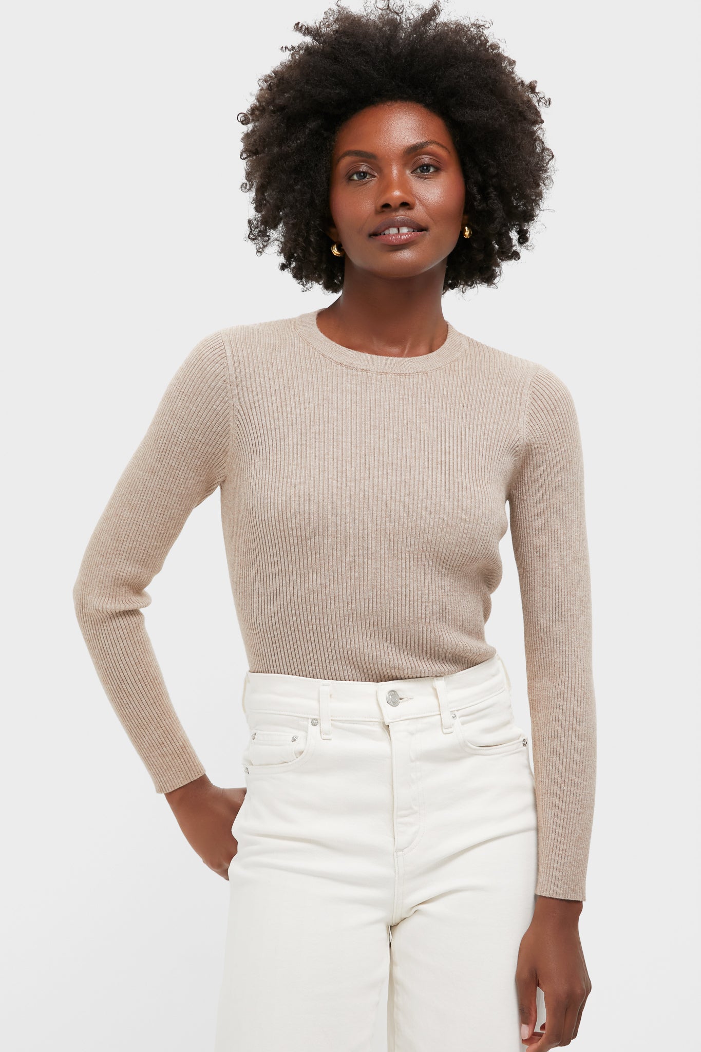 Oat Alden Ribbed Crewneck