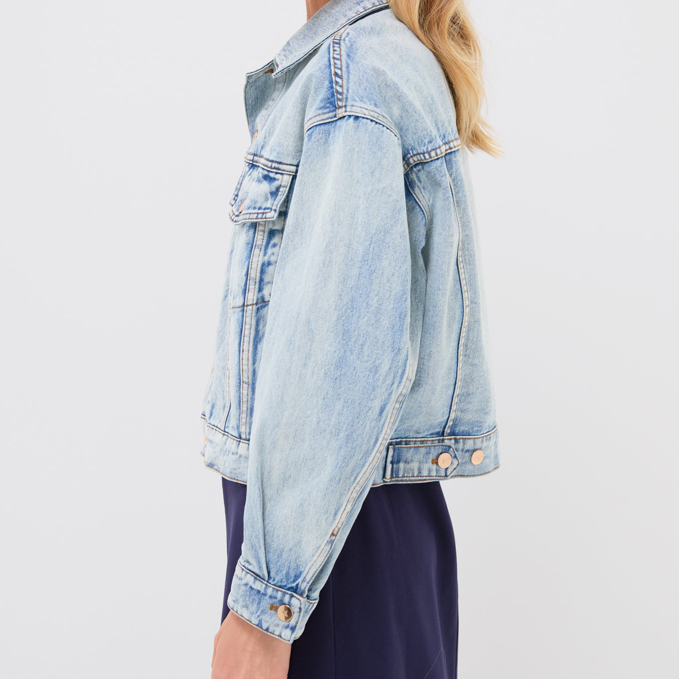 Acid Wash Denim Archie Jacket | Tuckernuck