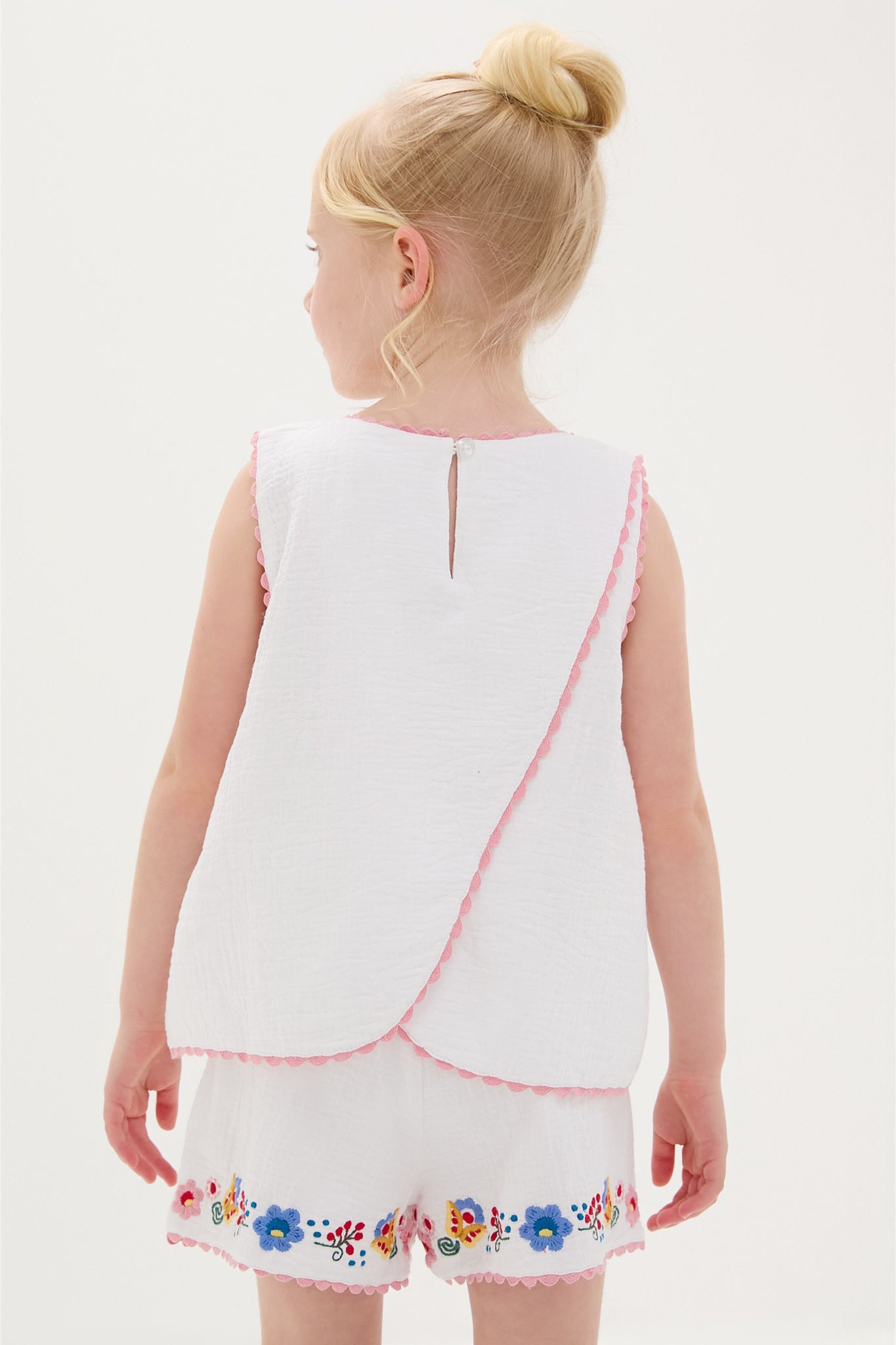 White Solenia Blouse