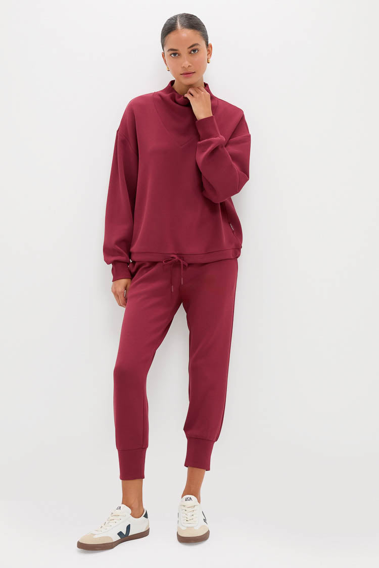 New Maroon Betsy Sweat