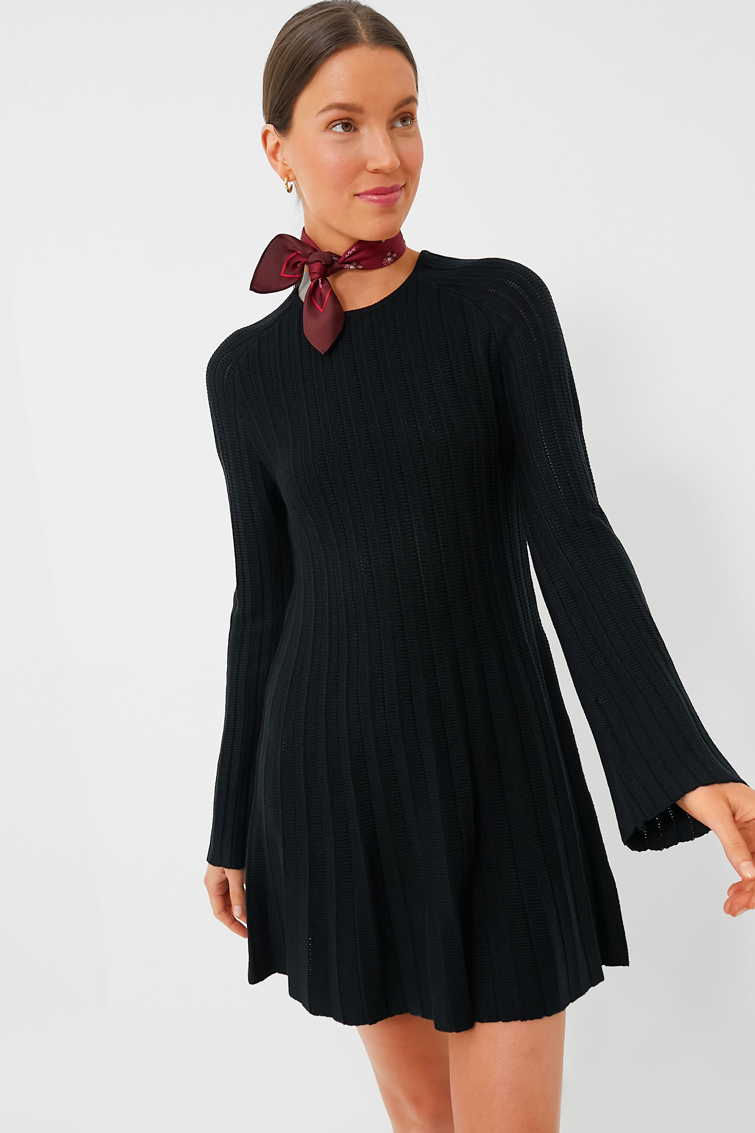 Black Adi Knit Dress | Pomander Place