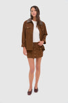 Brown Eloise Chore Jacket