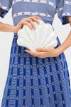 White Almeja Clutch