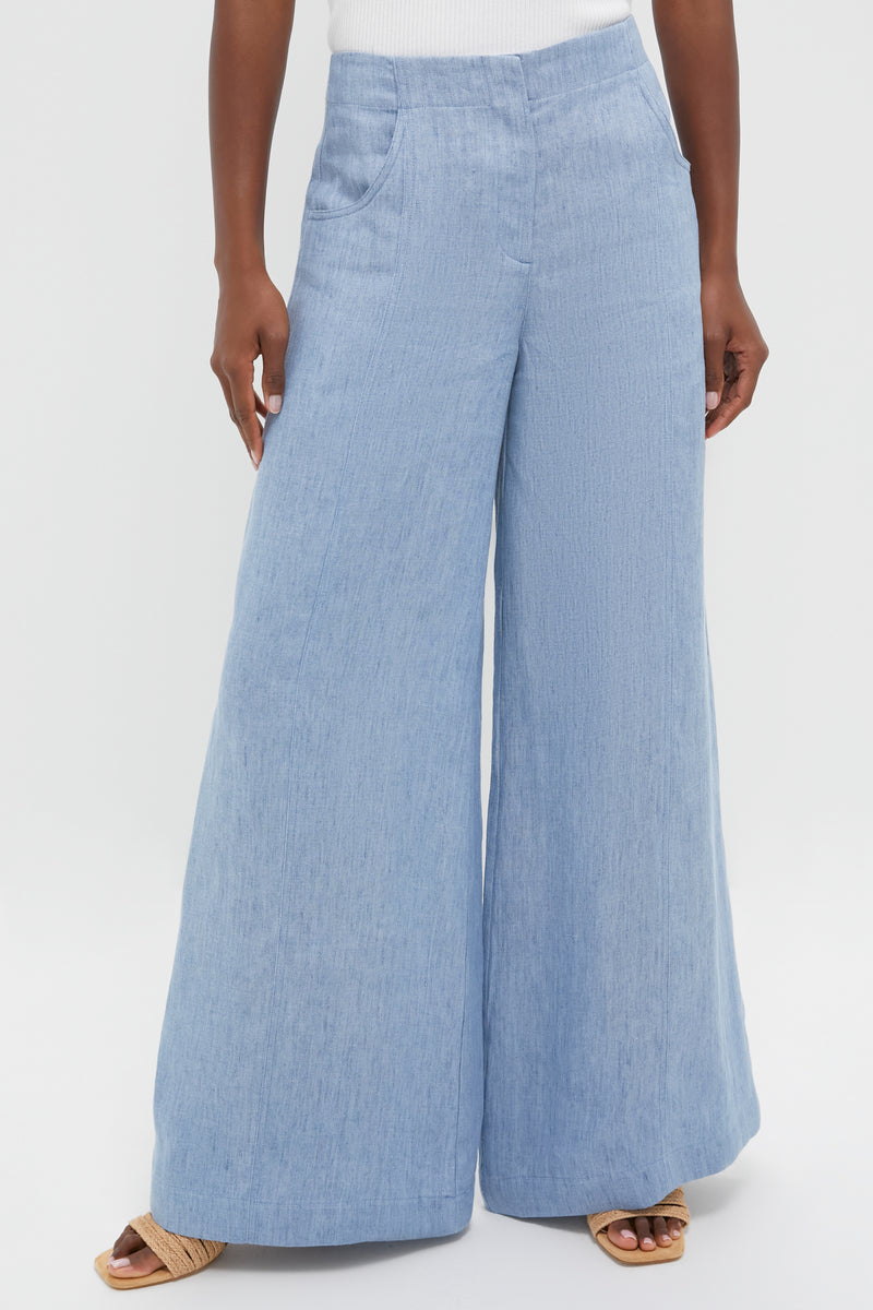 Light Indigo Demie Pant