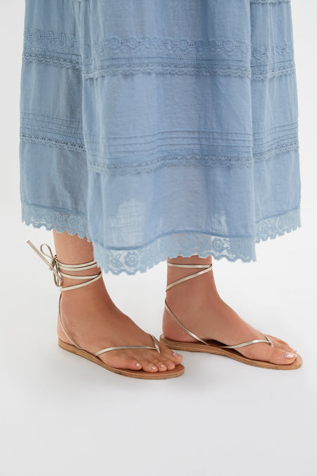 Pale Blue The Reverie Dress