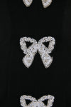 Beaded Bows Bernadette Mini Dress