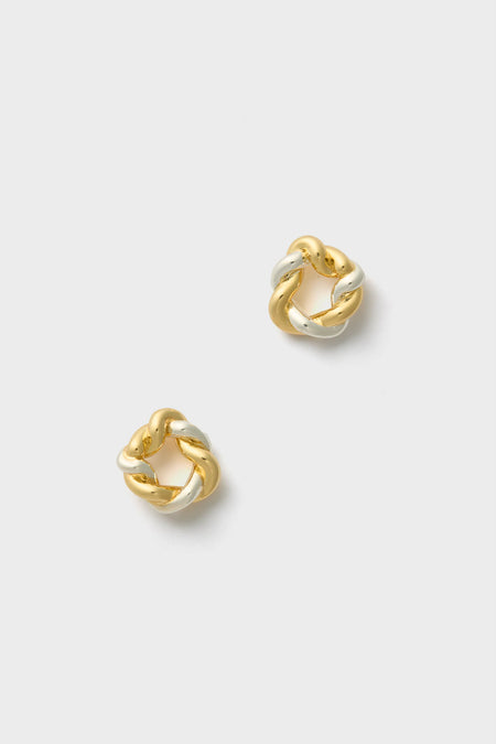 Gold Silver Hailey Studs