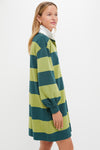 Woodbine and Junebug Stripe Travis Rugby Dress