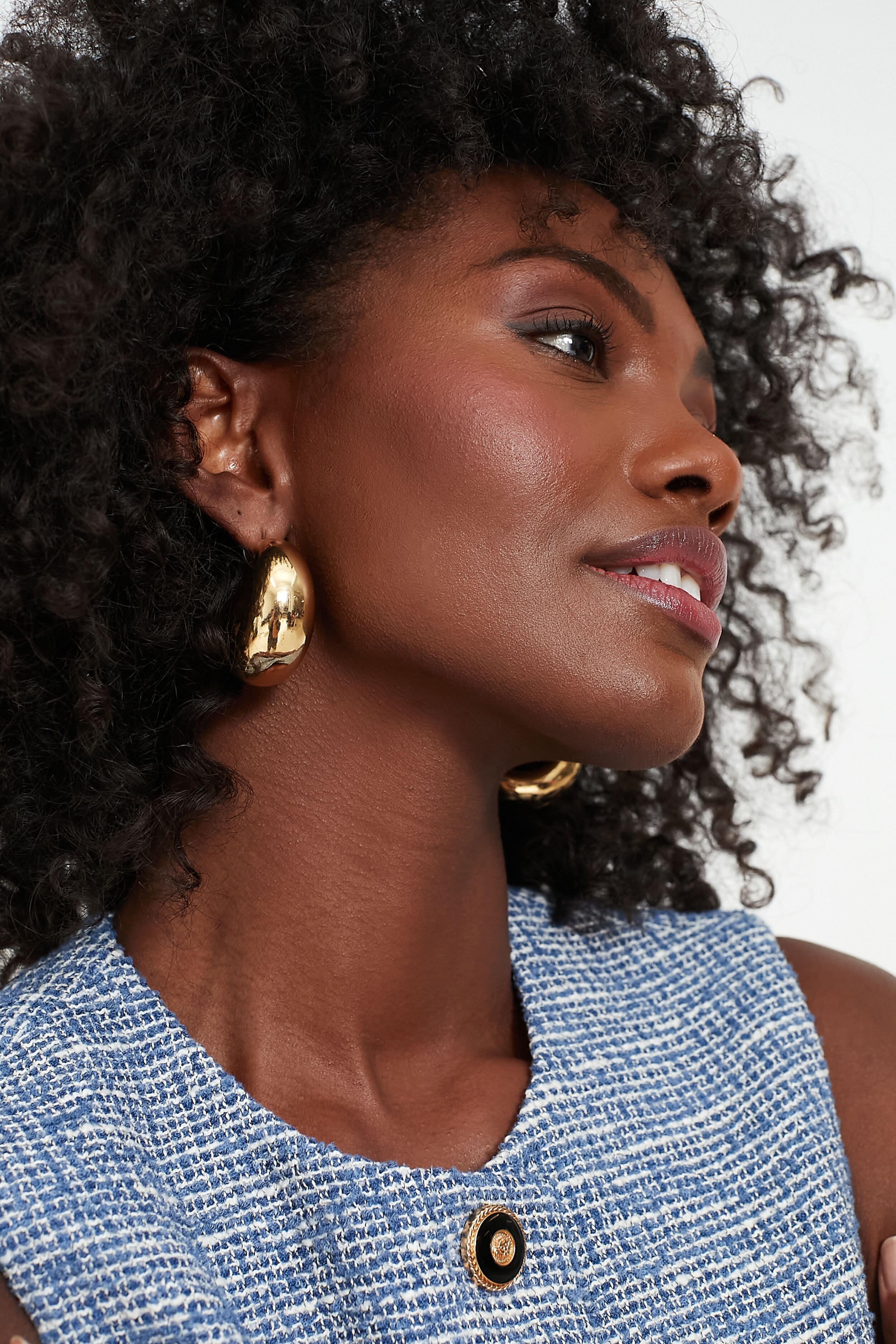 Gold Lani Hoops