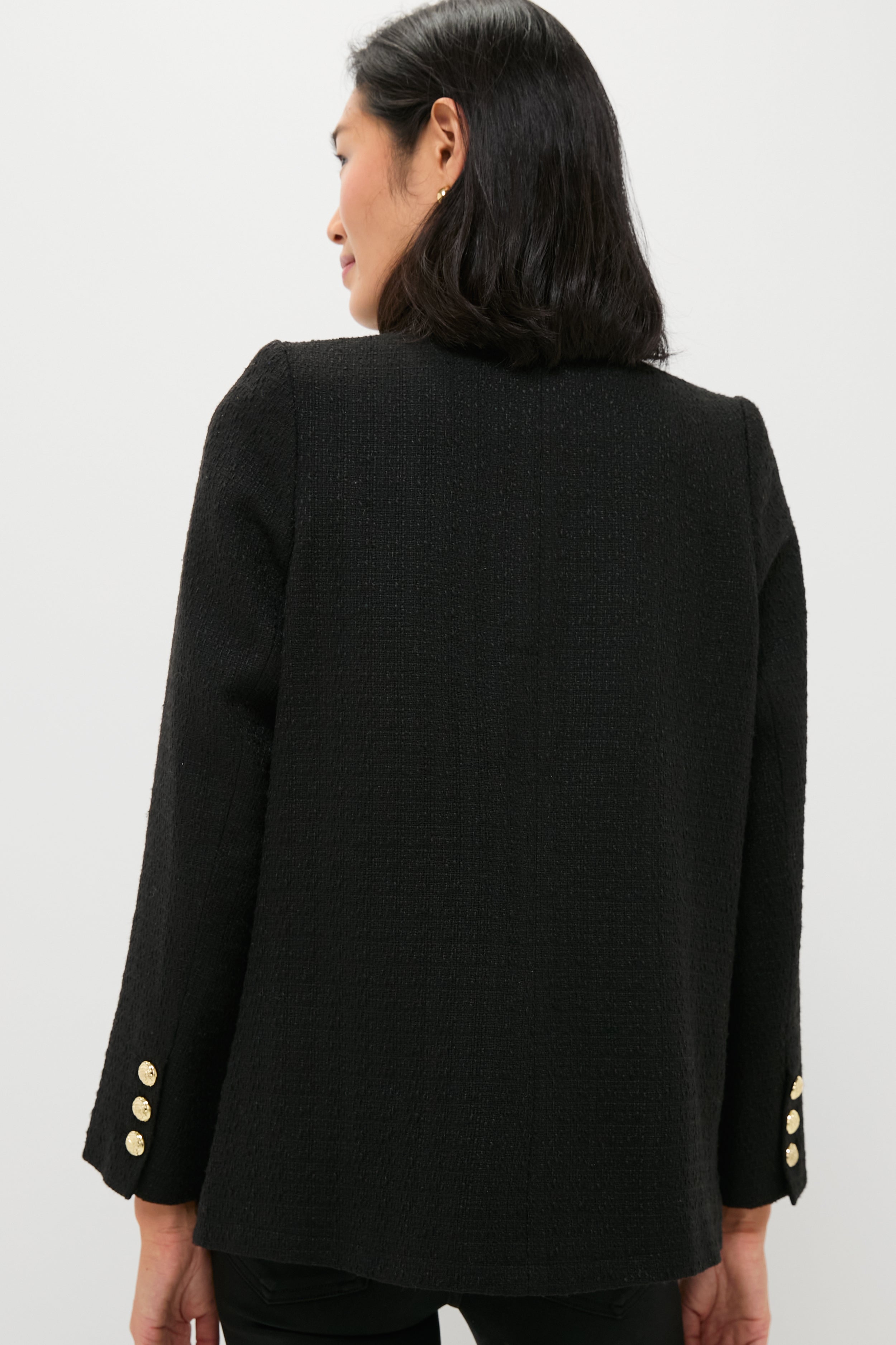 Black Tweed Jennings Jacket | Pomander Place