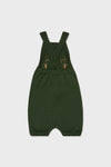 Green Reno Merino Baby Knitted Dungarees
