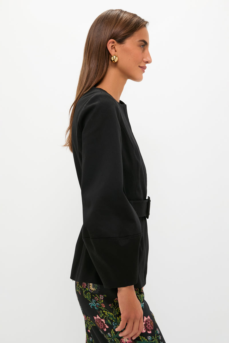 Structured Tunic Black Long Sleeve Structured Rhoda Tunic Top | Tuckernuck