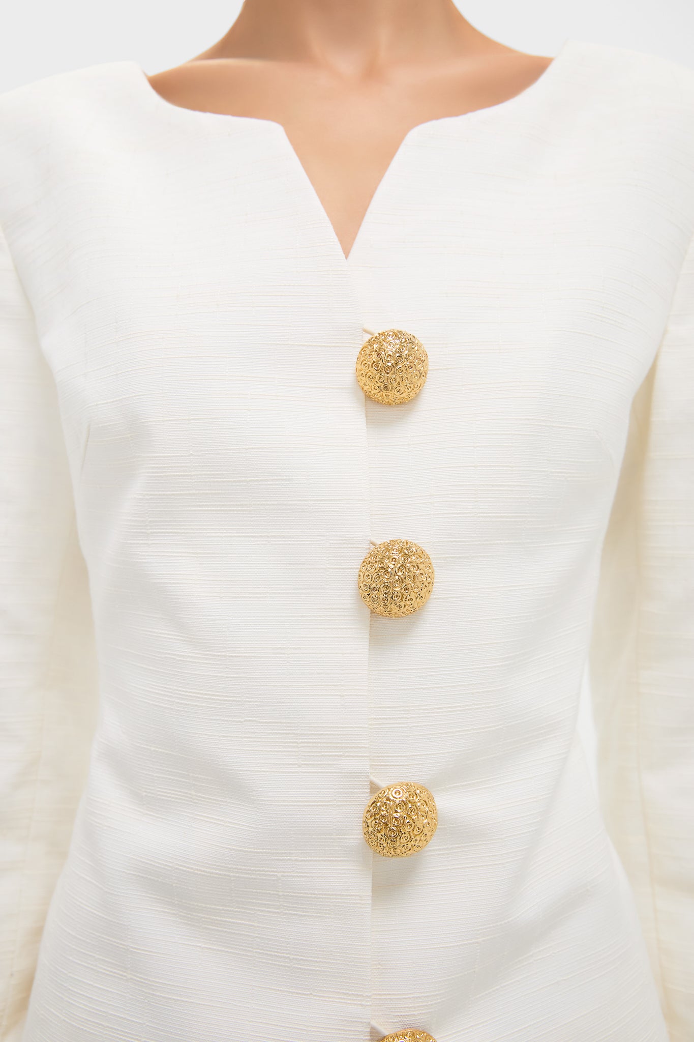 Ecru Claude Textured Jacket