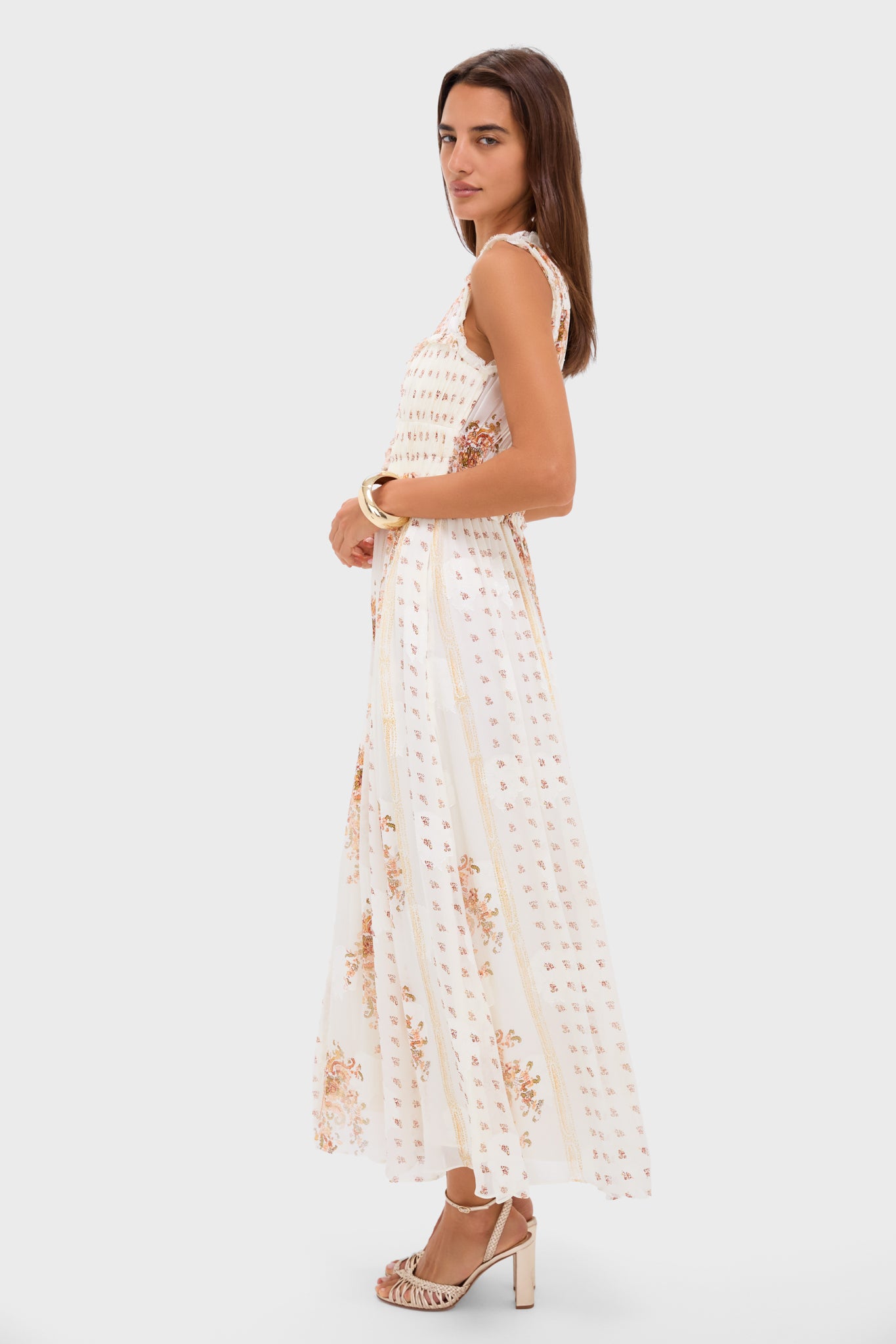 Alabaster Kasia Sleeveless Midi Dress