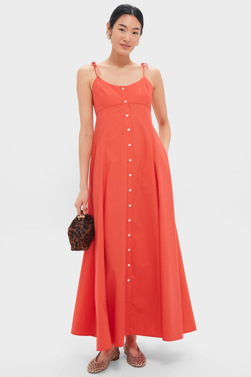 Persimmon High Garden Maxi Dress