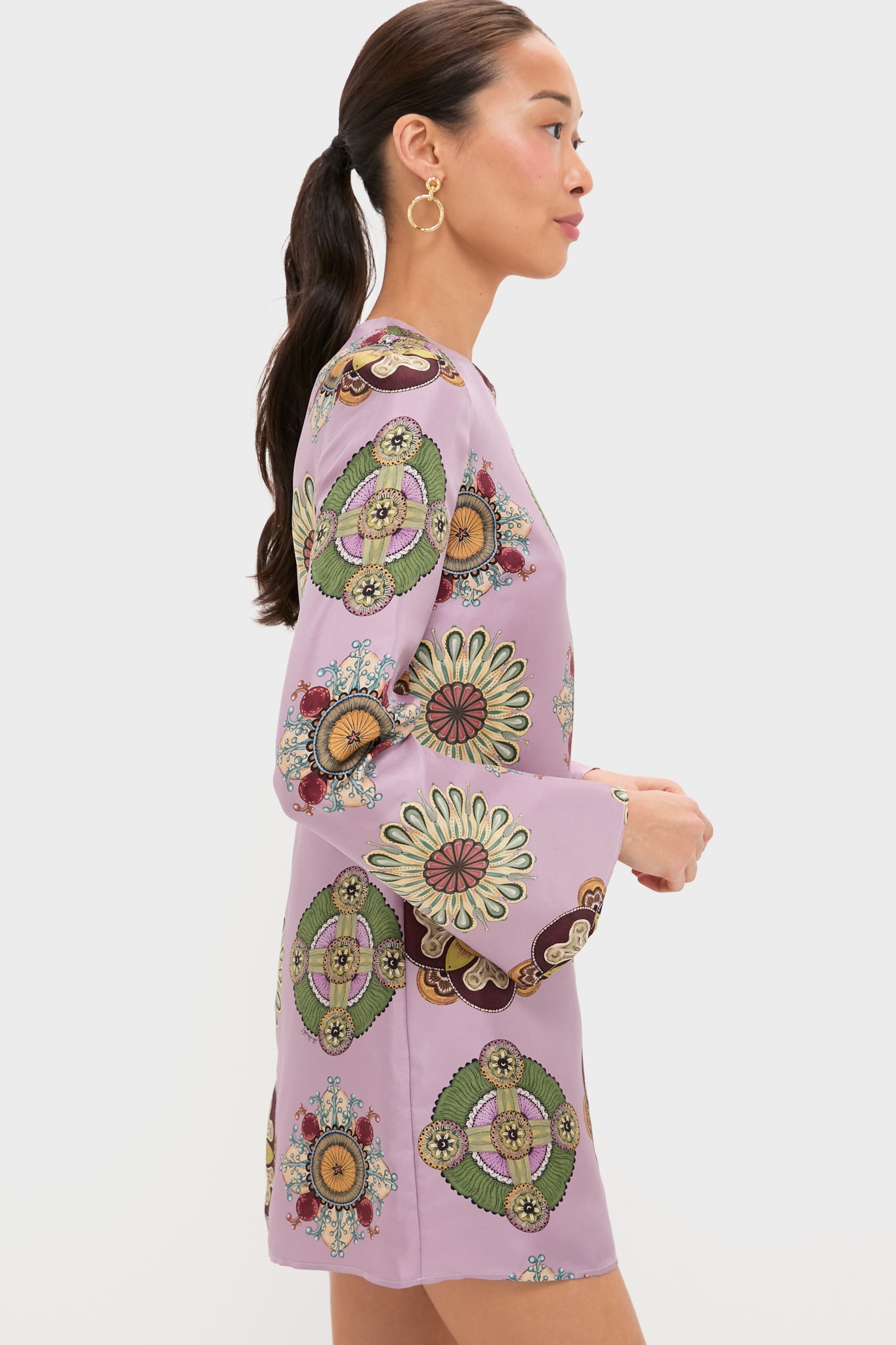 Nucleus Pink Mini Supremes Swing Dress