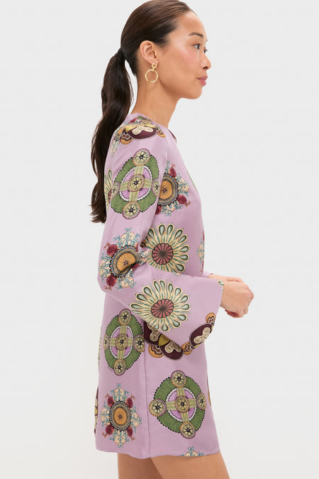 Nucleus Pink Mini Supremes Swing Dress