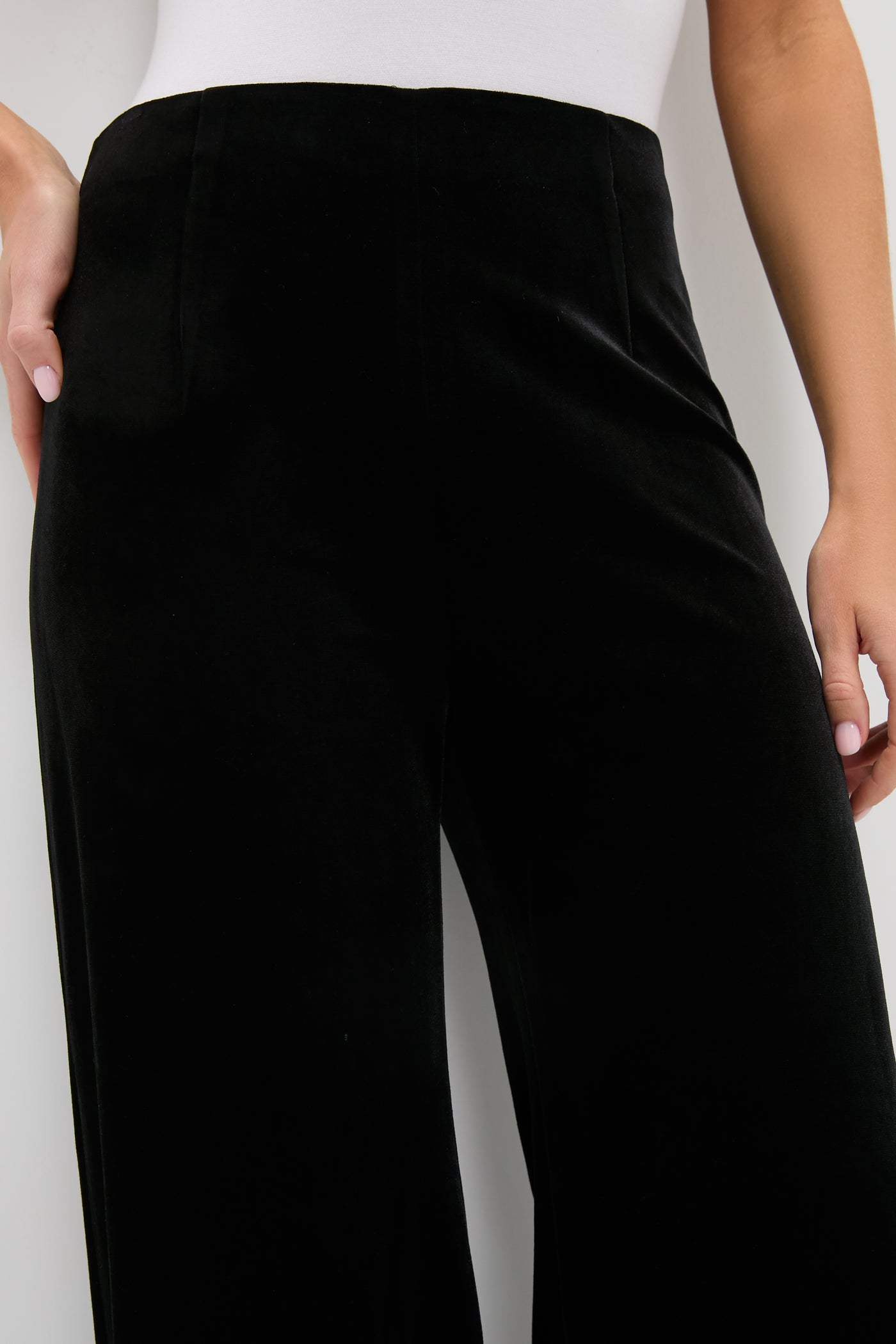 Tuckernuck Black Velvet Deja Pant Black / XXL Tuckernuck Black Velvet Deja Pant Black / XXL